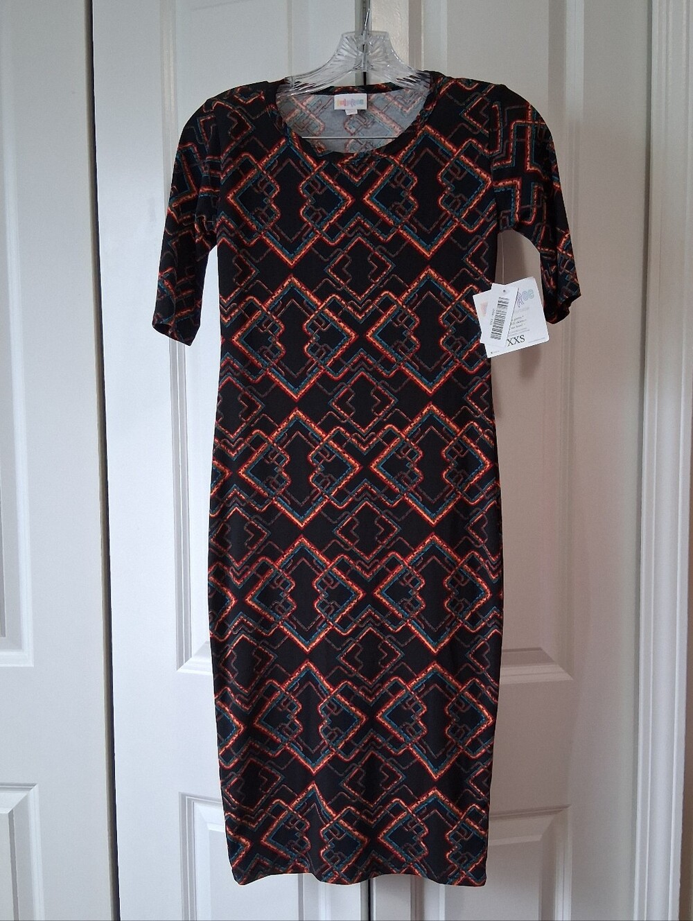 LuLaRoe Black Midi Dress